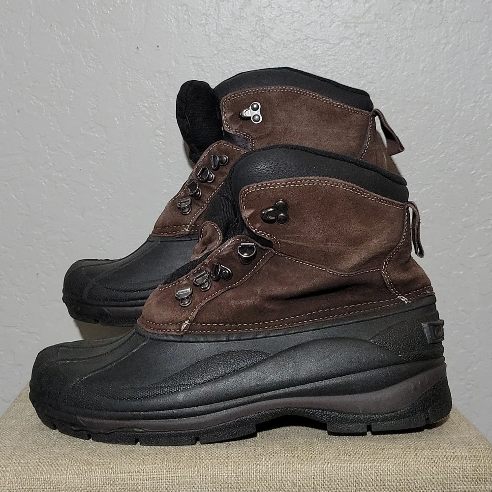 COLEMAN Mens 11 Glacier Leather Upper Boots